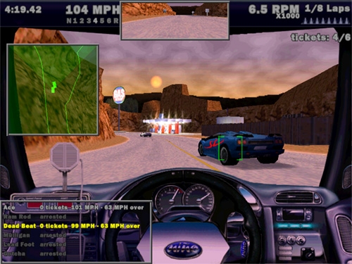 Скриншот из игры Need for Speed 3: Hot Pursuit под номером 17