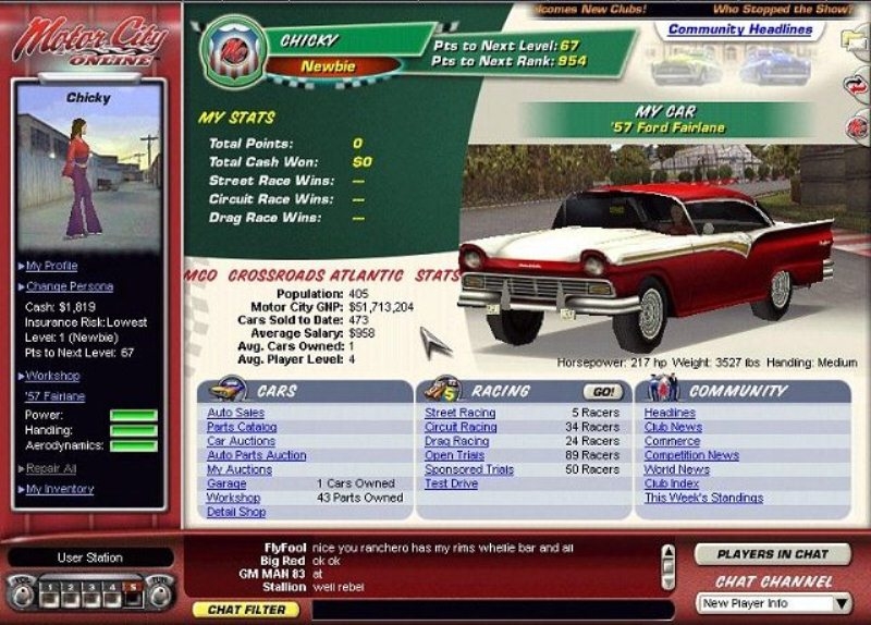 Скриншот из игры Need for Speed: Motor City Online под номером 2