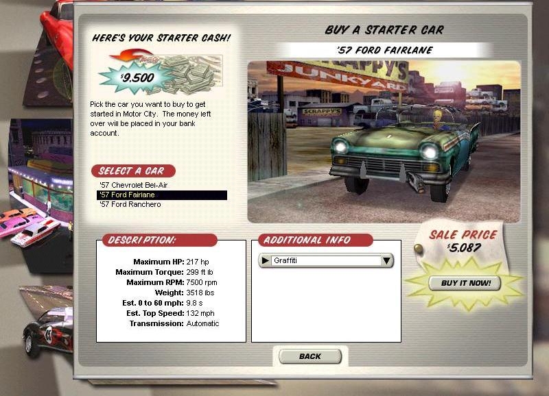 Скриншот из игры Need for Speed: Motor City Online под номером 8