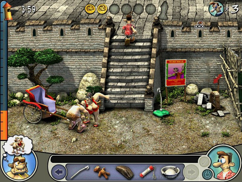 Скриншот из игры Neighbours from Hell 2: On Vacation под номером 7