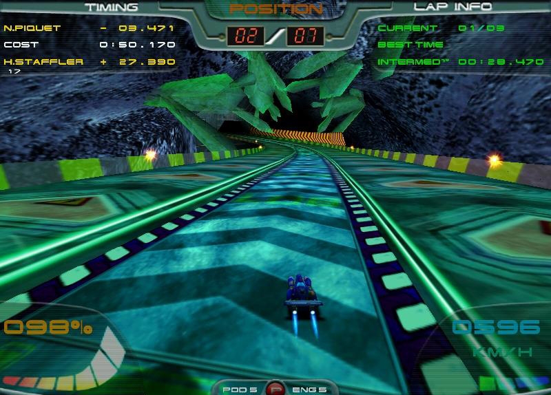 Скриншот из игры Nelson Piquet