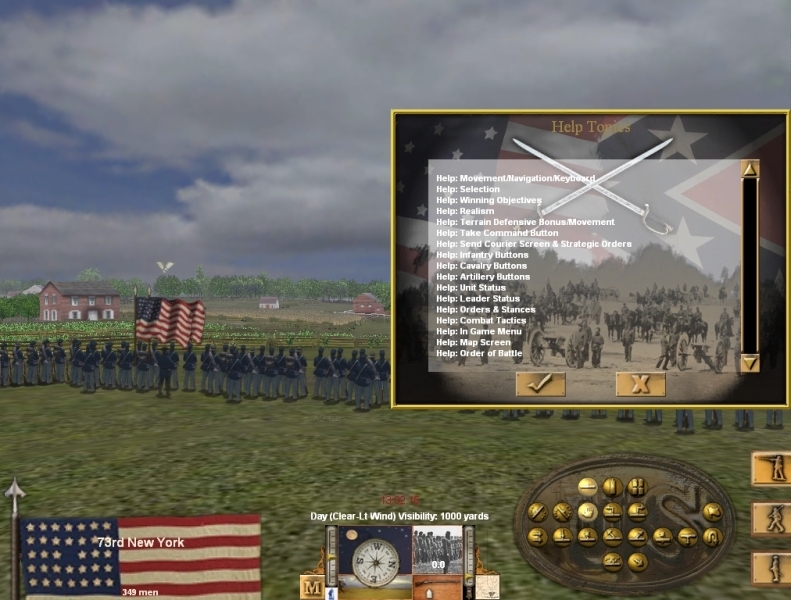 Скриншот из игры Scourge of War: Gettysburg под номером 17