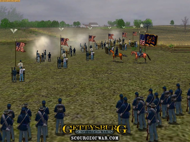 Скриншот из игры Scourge of War: Gettysburg под номером 67