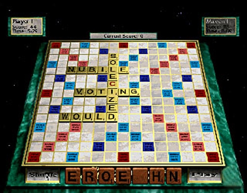 Скриншот из игры Scrabble под номером 1