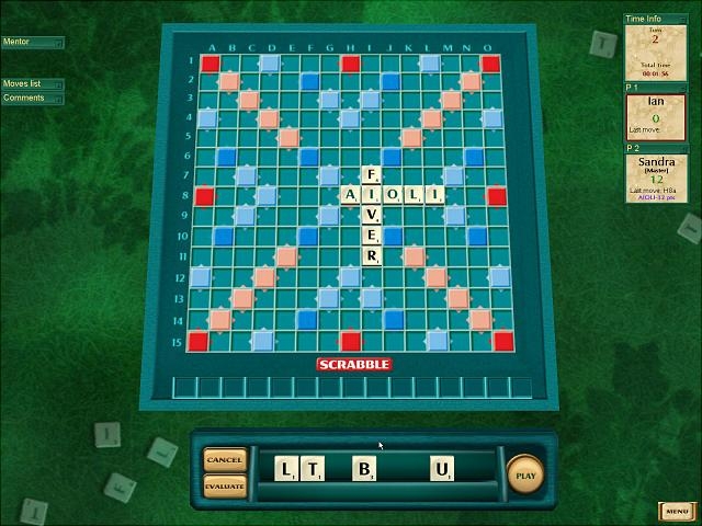 Скриншот из игры Scrabble Interactive 2005 Edition под номером 9
