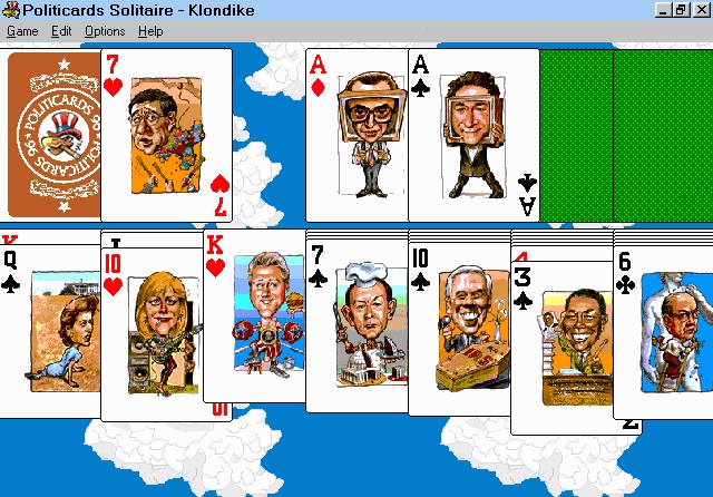 Скриншот из игры Politicards Solitaire под номером 2