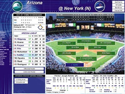 Скриншот из игры Season Ticket Baseball 2003 под номером 1