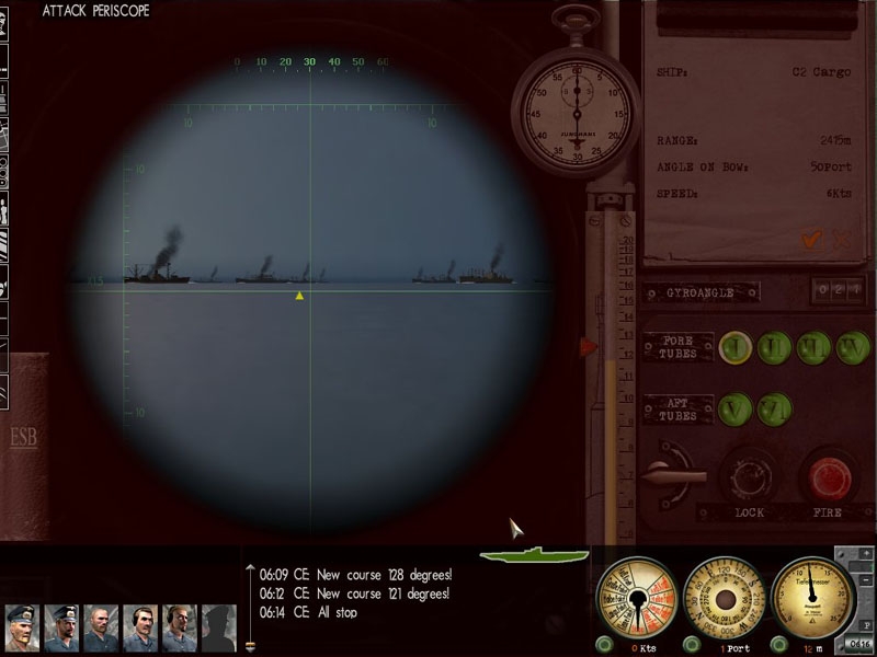 Скриншот из игры Seawolves: Submarines on Hunt под номером 15