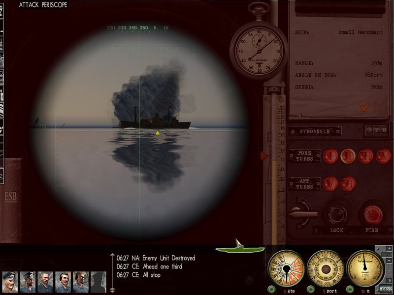 Скриншот из игры Seawolves: Submarines on Hunt под номером 17