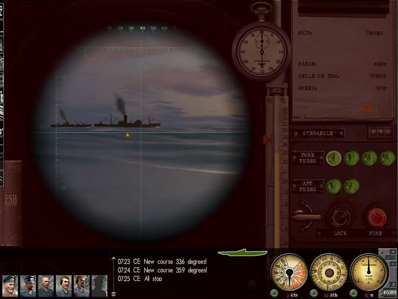 Скриншот из игры Seawolves: Submarines on Hunt под номером 18
