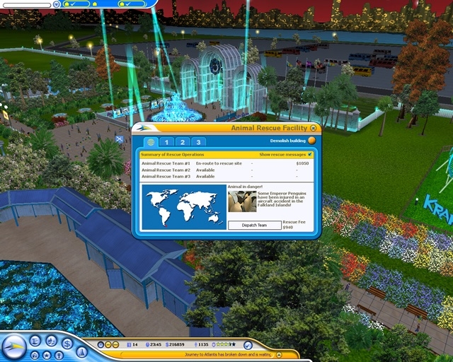 Скриншот из игры SeaWorld Adventure Parks Tycoon 2 под номером 11