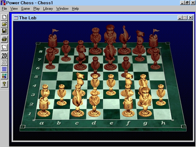 Скриншот из игры Power Chess 