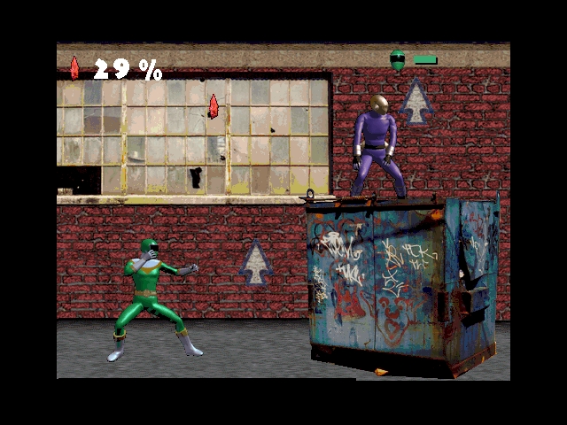 Скриншот из игры Power Rangers 2: Zeo vs. Machine Empire под номером 1