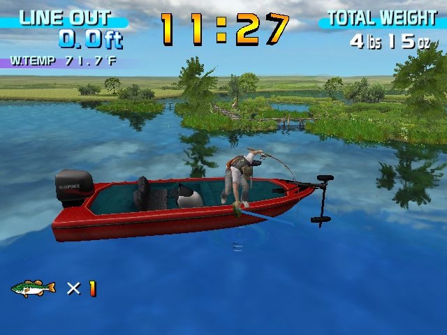 Скриншот из игры Sega Bass Fishing под номером 12