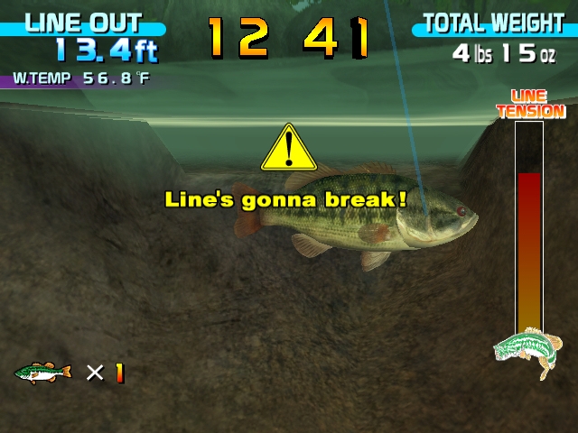 Скриншот из игры Sega Bass Fishing под номером 14