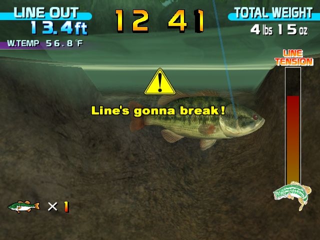 Скриншот из игры Sega Bass Fishing под номером 7