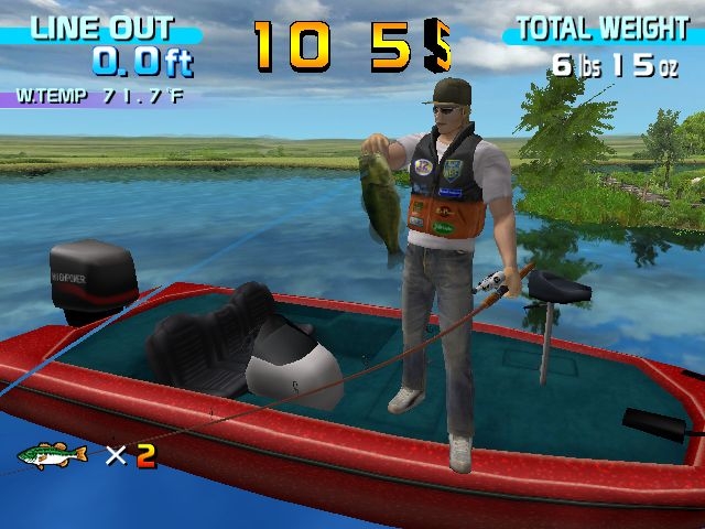 Скриншот из игры Sega Bass Fishing под номером 9