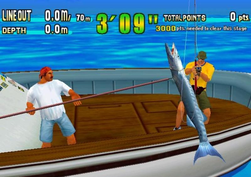 Скриншот из игры Sega Marine Fishing под номером 1