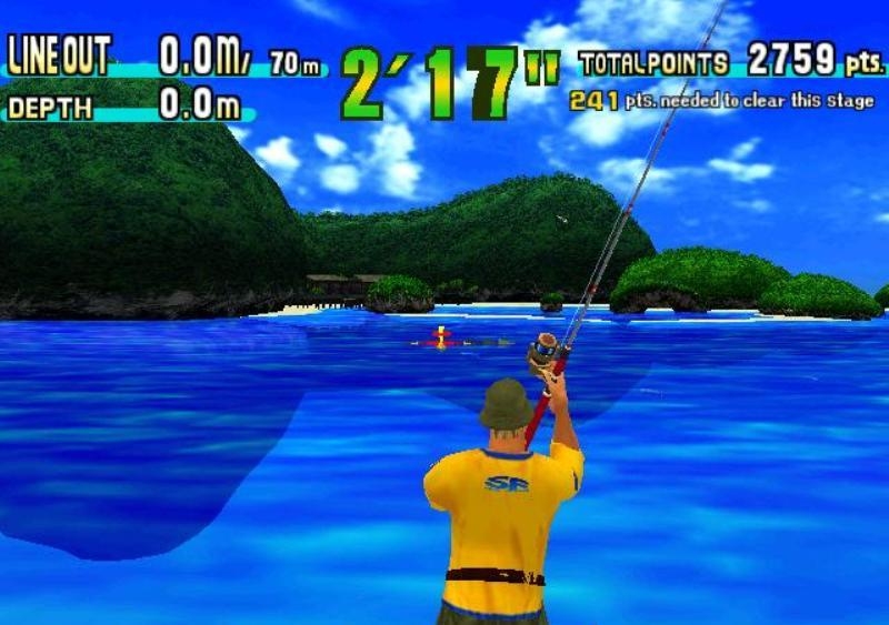 Скриншот из игры Sega Marine Fishing под номером 5