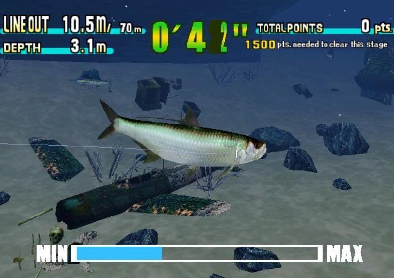 Скриншот из игры Sega Marine Fishing под номером 6