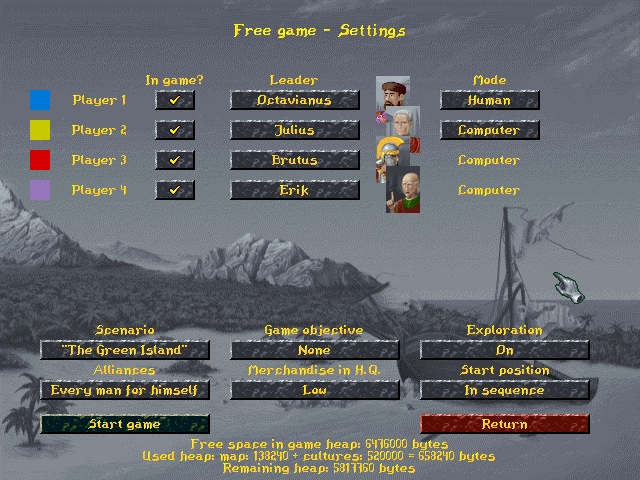 Скриншот из игры Settlers 2: Veni, Vidi, Vici, The под номером 15