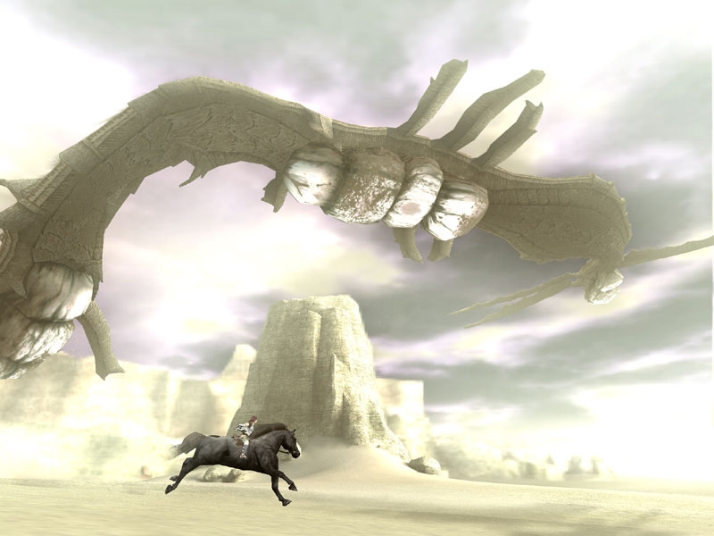 Скриншоты Shadow of the Colossus.