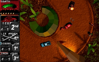 Скриншот из игры Death Rally под номером 21