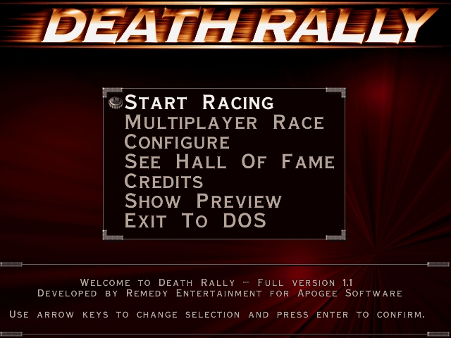 Скриншот из игры Death Rally под номером 28