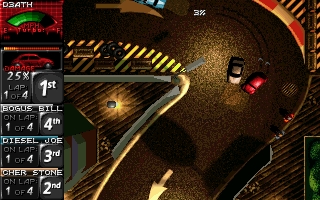 Скриншот из игры Death Rally под номером 32
