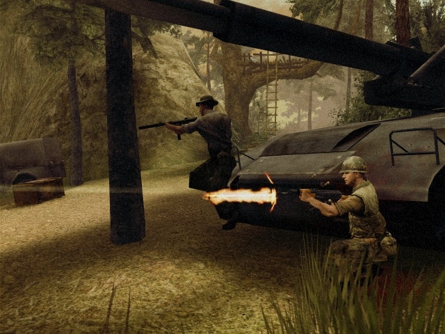 Скриншот из игры ShellShock: Nam 