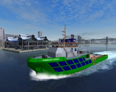Скриншот из игры Ship Simulator 2008 под номером 5