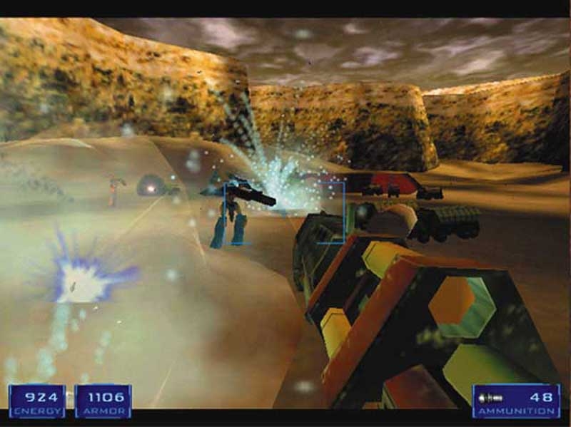 Скриншот из игры Shogo: Mobile Armor Division под номером 2