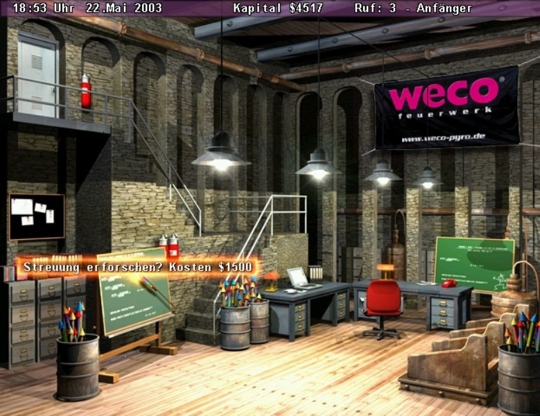 Скриншот из игры Pyro Tycoon под номером 2