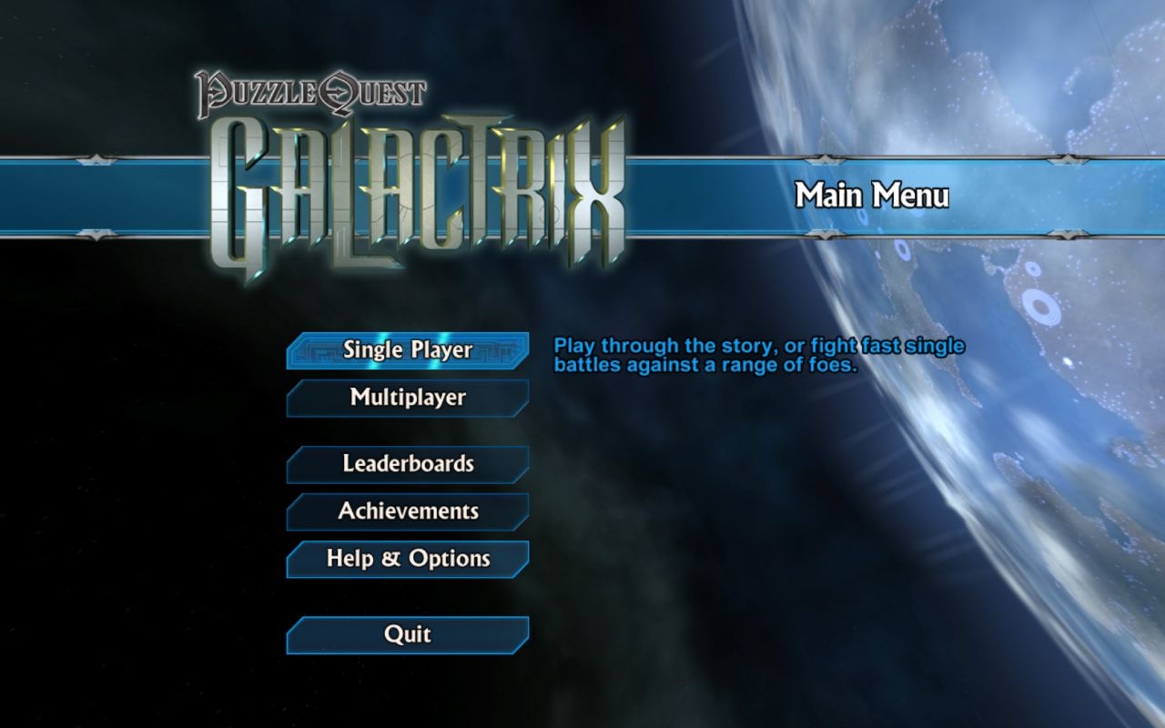 Скриншот из игры Puzzle Quest: Galactrix под номером 16