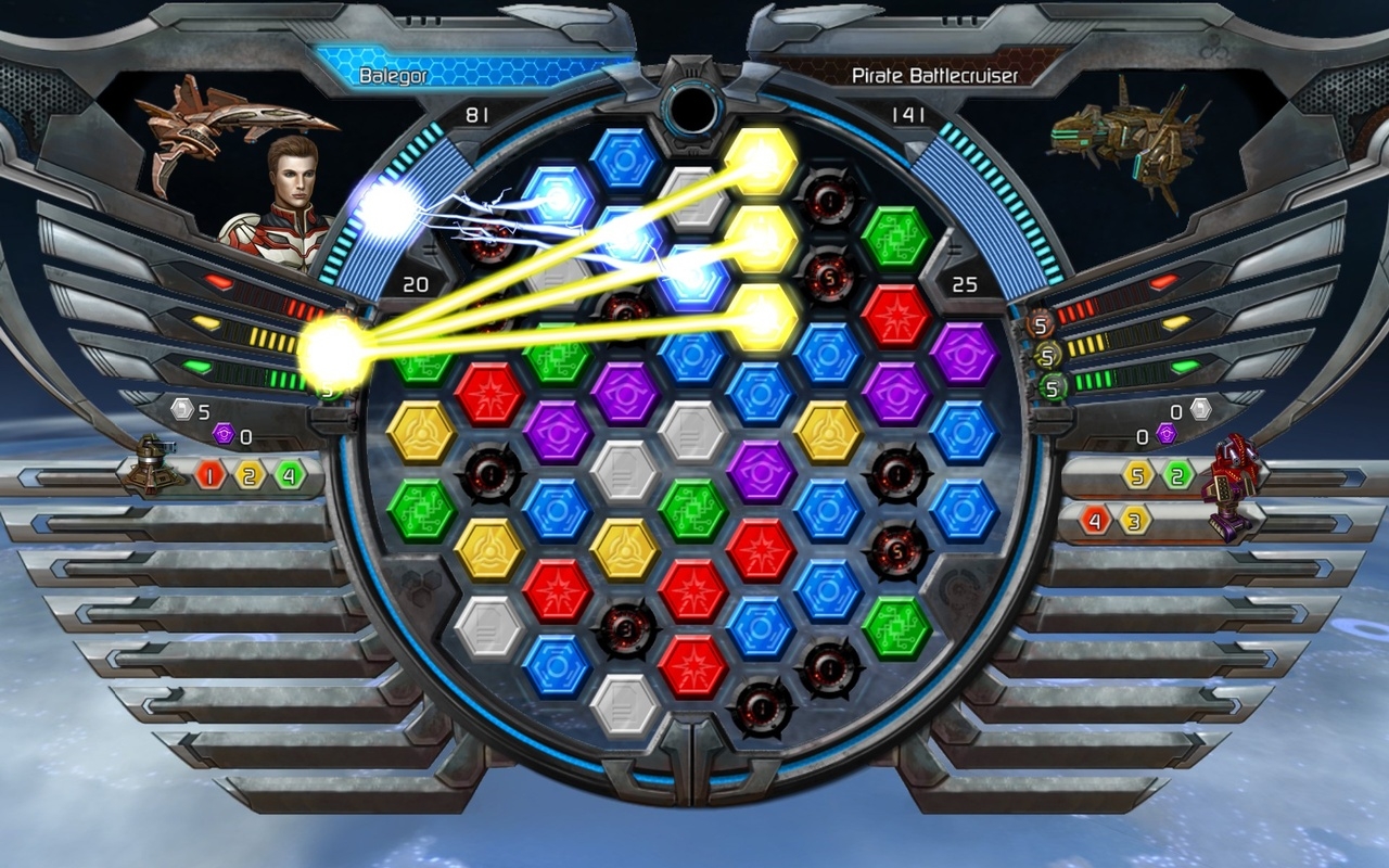 Скриншот из игры Puzzle Quest: Galactrix под номером 18