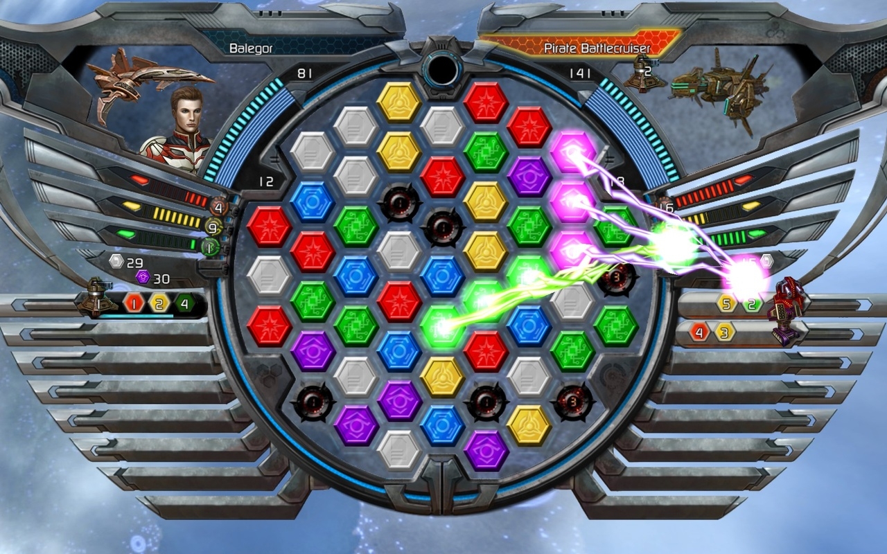 Скриншот из игры Puzzle Quest: Galactrix под номером 20