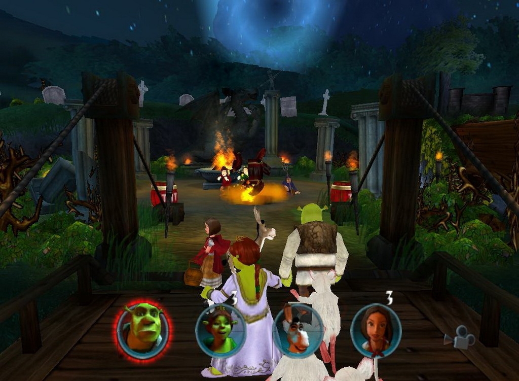 Скриншот из игры Shrek 2: The Game под номером 1