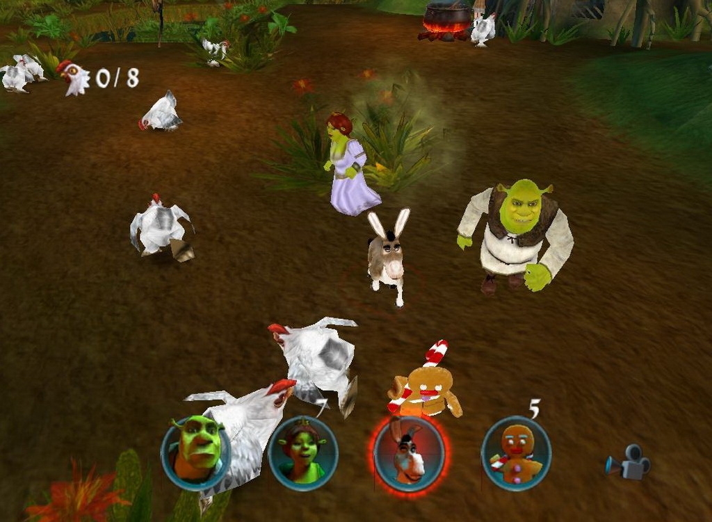 Скриншот из игры Shrek 2: The Game под номером 3