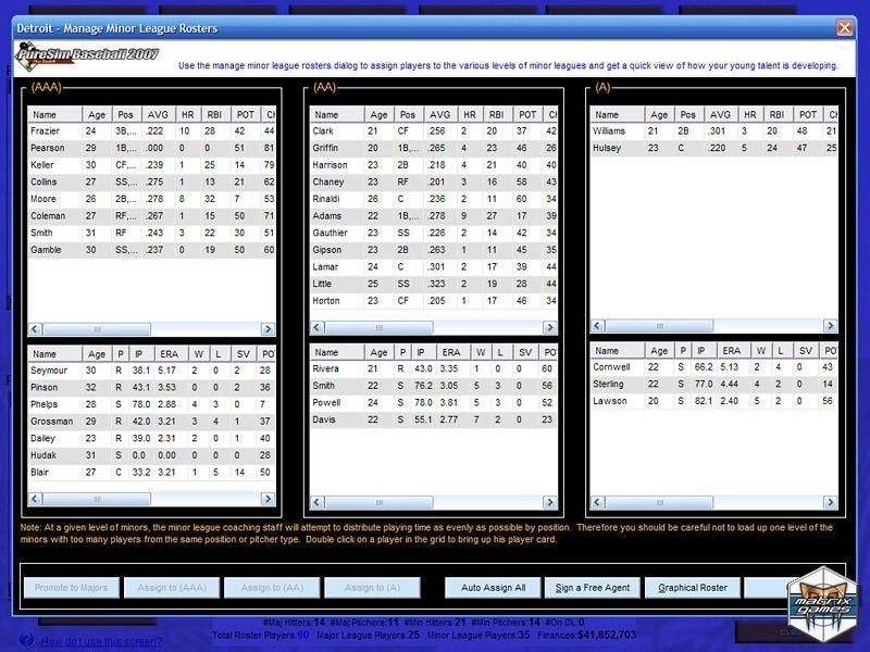 Скриншот из игры PureSim Baseball 2007 под номером 1