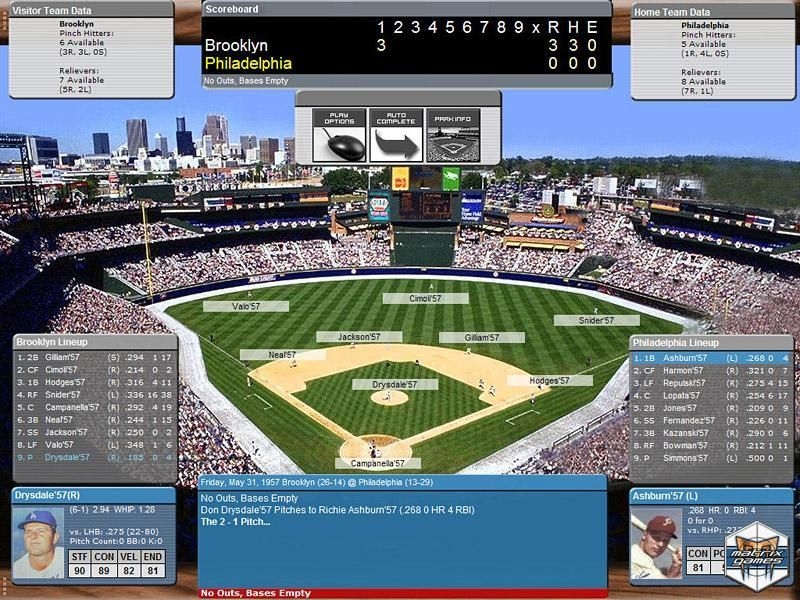 Скриншот из игры PureSim Baseball 2007 под номером 4
