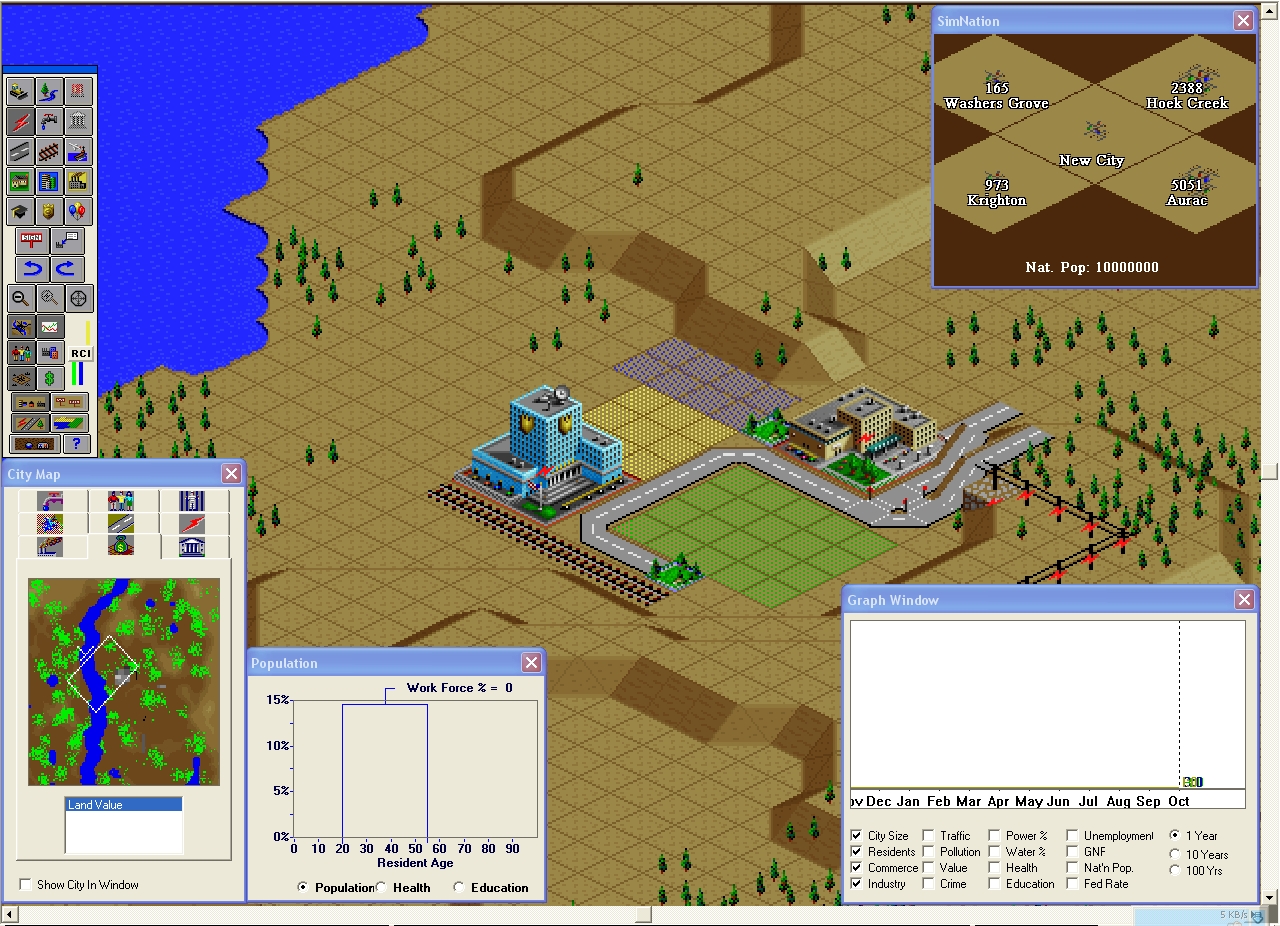Скриншот из игры SimCity 2000 for Windows под номером 3