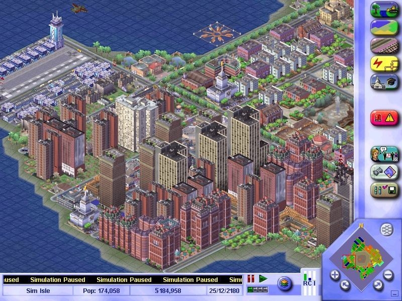 Скриншот из игры SimCity 3000 под номером 1