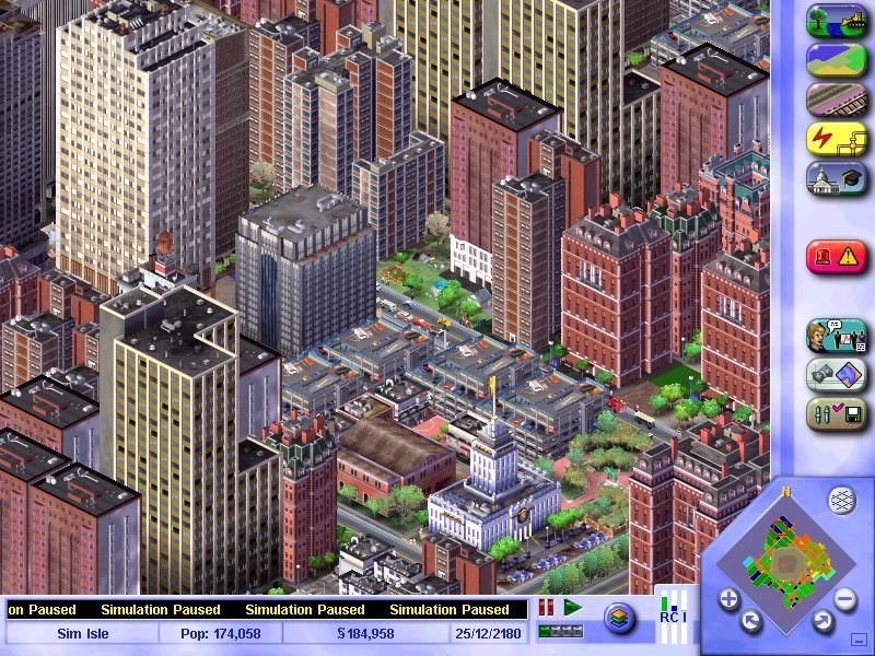 Скриншот из игры SimCity 3000 под номером 3