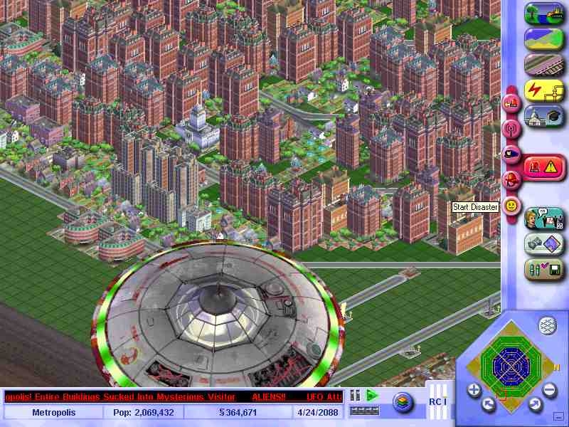 Скриншот из игры SimCity 3000 под номером 4