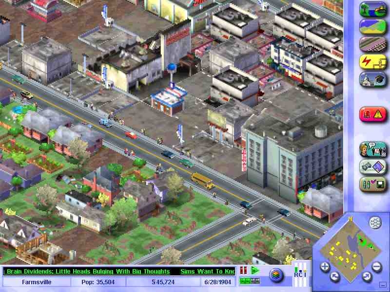 Скриншот из игры SimCity 3000 под номером 5