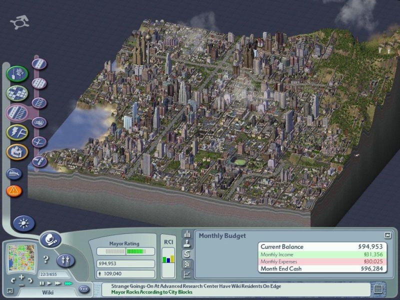 Скриншот из игры SimCity 3000 UK Edition под номером 1