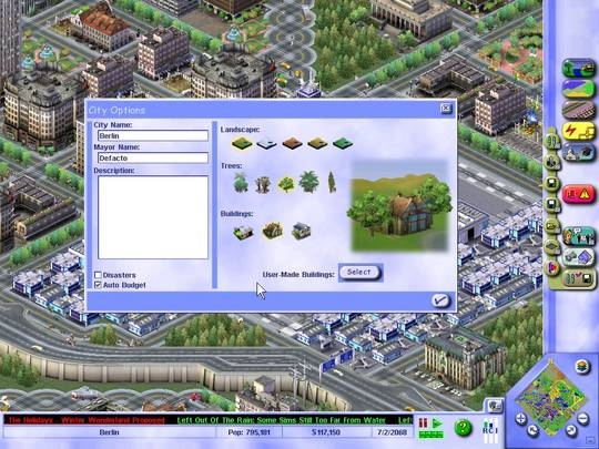 Скриншот из игры SimCity 3000 Unlimited под номером 11