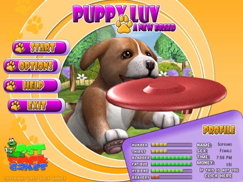 Скриншот из игры Puppy Luv: A New Breed под номером 1