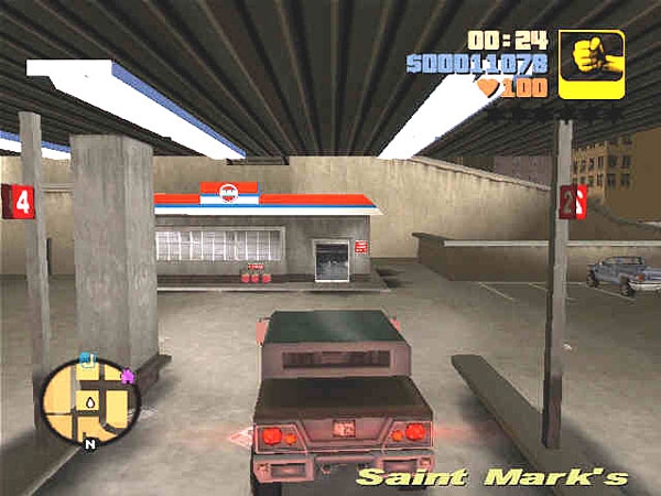 Скриншот из игры Grand Theft Auto 3 под номером 20