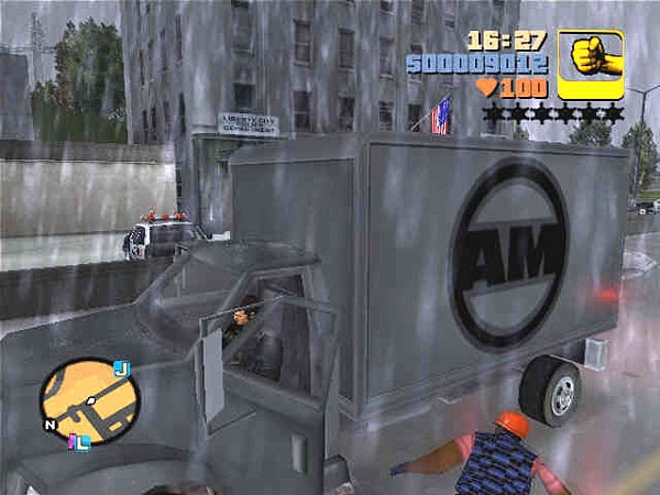 Скриншот из игры Grand Theft Auto 3 под номером 7